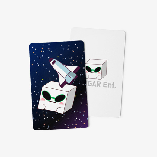 설탕이 우주여행 포토카드🌌